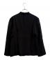 ISSEY MIYAKE (イッセイミヤケ) リネン長袖シャツ ブラック サイズ:Ｌ：20000円