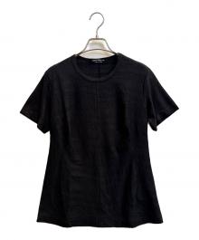 JUNYA WATANABE COMME des GARCONS（(ジュンヤワタナベ コムデギャルソン）の古着「半袖カットソー」｜ブラック