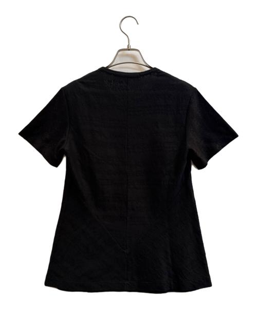JUNYA WATANABE COMME des GARCONS（(ジュンヤワタナベ コムデギャルソン）JUNYA WATANABE COMME des GARCONS ((ジュンヤワタナベ コムデギャルソン) 半袖カットソー ブラック サイズ:不明の古着・服飾アイテム