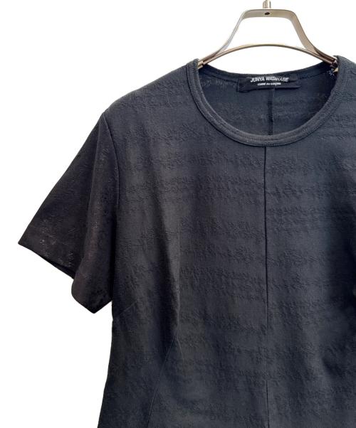 JUNYA WATANABE COMME des GARCONS（(ジュンヤワタナベ コムデギャルソン）JUNYA WATANABE COMME des GARCONS ((ジュンヤワタナベ コムデギャルソン) 半袖カットソー ブラック サイズ:不明の古着・服飾アイテム