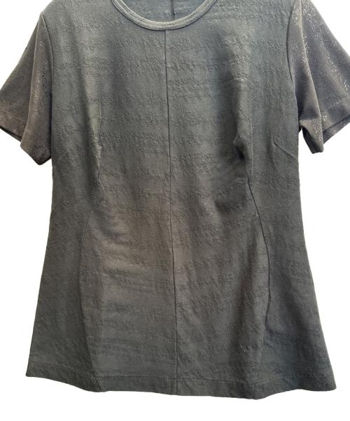 JUNYA WATANABE COMME des GARCONS（(ジュンヤワタナベ コムデギャルソン）JUNYA WATANABE COMME des GARCONS ((ジュンヤワタナベ コムデギャルソン) 半袖カットソー ブラック サイズ:不明の古着・服飾アイテム