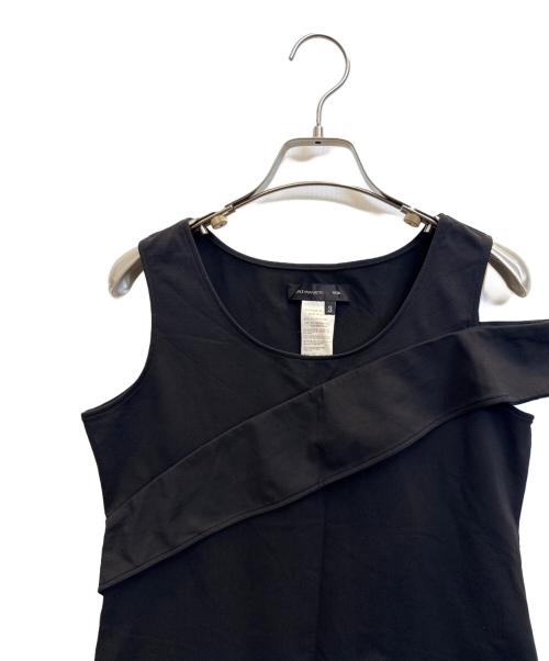 YOHJI YAMAMOTO（ヨウジヤマモト）YOHJI YAMAMOTO (ヨウジヤマモト) NOIR (ノワール) タンクトップ ブラック サイズ:SIZE 3の古着・服飾アイテム