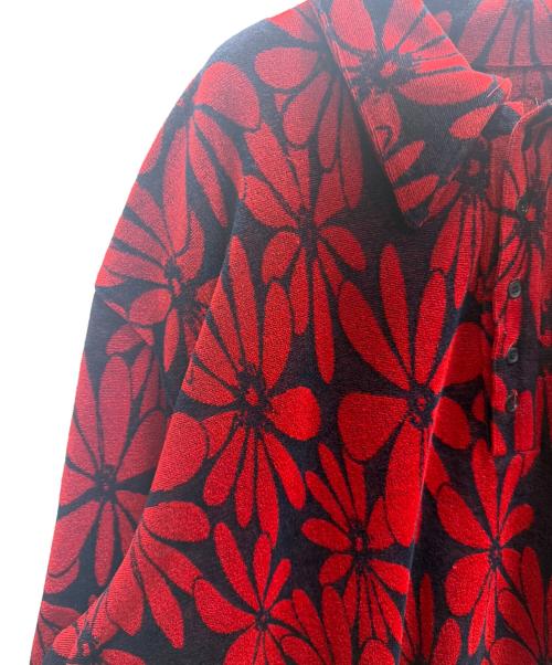 CAMIEL FORTGENS（カミエルフォートヘンス）CAMIEL FORTGENS (カミエルフォートヘンス) ポロシャツ レッド サイズ:Мの古着・服飾アイテム