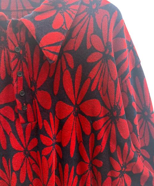 CAMIEL FORTGENS（カミエルフォートヘンス）CAMIEL FORTGENS (カミエルフォートヘンス) ポロシャツ レッド サイズ:Мの古着・服飾アイテム