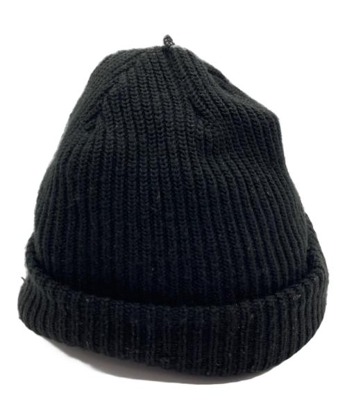 SUPREME（シュプリーム）SUPREME (シュプリーム) ニット帽 ブラックの古着・服飾アイテム