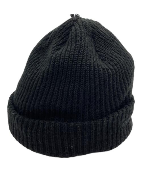 SUPREME（シュプリーム）SUPREME (シュプリーム) ニット帽 ブラックの古着・服飾アイテム