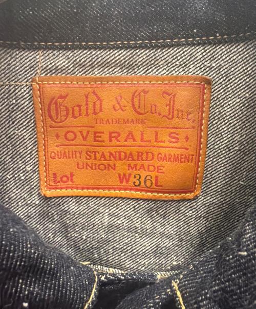 gold（ゴールド）gold (ゴールド) デニムジャケット インディゴ サイズ:36の古着・服飾アイテム