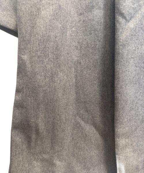 ebure（エブール）ebure (エブール) ノーカラーコート グレー サイズ:36の古着・服飾アイテム