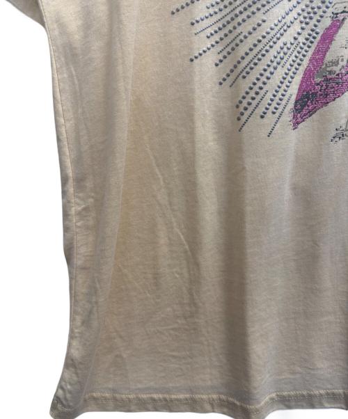 DIESEL（ディーゼル）DIESEL (ディーゼル) 半袖カットソー ベージュ サイズ:ＸＸＬの古着・服飾アイテム