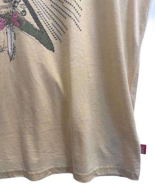 DIESEL（ディーゼル）DIESEL (ディーゼル) 半袖カットソー ベージュ サイズ:ＸＸＬの古着・服飾アイテム