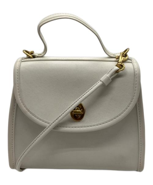 COACH（コーチ）COACH (コーチ) 2WAYショルダーバッグ アイボリーの古着・服飾アイテム