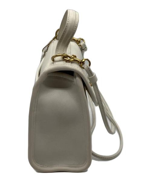 COACH（コーチ）COACH (コーチ) 2WAYショルダーバッグ アイボリーの古着・服飾アイテム