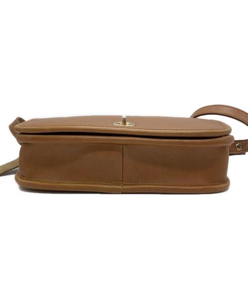COACH（コーチ）COACH (コーチ) ターンロックショルダーバッグ ブラウンの古着・服飾アイテム