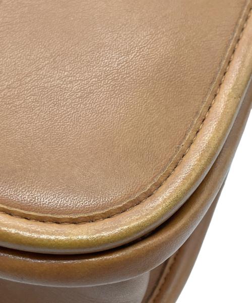 COACH（コーチ）COACH (コーチ) ターンロックショルダーバッグ ブラウンの古着・服飾アイテム