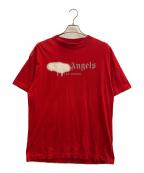 Palm Angelsパーム エンジェルス）の古着「半袖カットソー」｜レッド