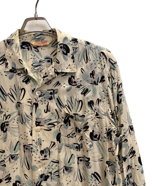 Trophy Clothing（トロフィークロージング）Trophy Clothing (トロフィークロージング) ハワイアンシャツ 23SS アイボリー×スカイブルー サイズ:SIZE 16の古着・服飾アイテム