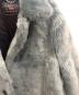 中古・古着 SUPREME (シュプリーム) Hysteric Glamour (ヒステリックグラマー) Fuck You Faux Fur Coat スカイブルー サイズ:Ｓ：37000円