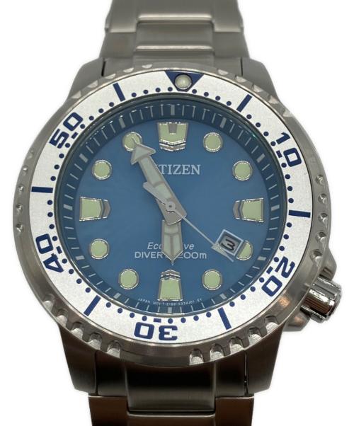 CITIZEN（シチズン）CITIZEN (シチズン) ダイバーズウォッチ　エコドライブ スカイブルーの古着・服飾アイテム