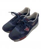 NEW BALANCEニューバランス）の古着「ローカットスニーカー」｜ネイビー