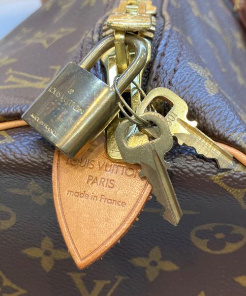 LOUIS VUITTON（ルイ ヴィトン）LOUIS VUITTON (ルイ ヴィトン) キーポル55　トラベルバッグ ブラウンの古着・服飾アイテム