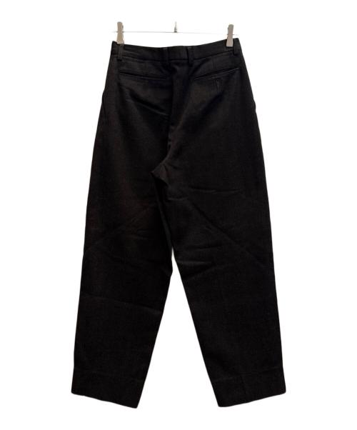 ISSEY MIYAKE odds on（イッセイミヤケ）ISSEY MIYAKE odds on (イッセイミヤケ) ウールスラックス ブラック サイズ:Мの古着・服飾アイテム