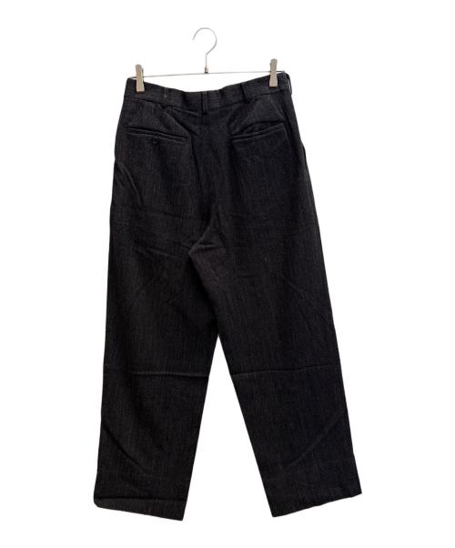im product（アイムプロダクト）im product (アイムプロダクト) ウールスラックス ブラック サイズ:77の古着・服飾アイテム