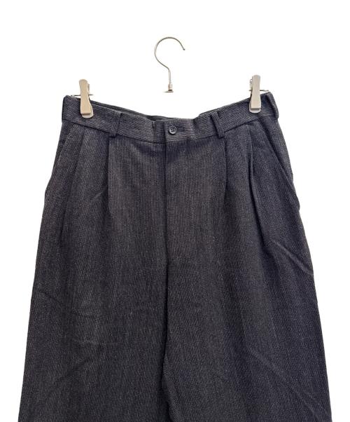 im product（アイムプロダクト）im product (アイムプロダクト) ウールスラックス ブラック サイズ:77の古着・服飾アイテム