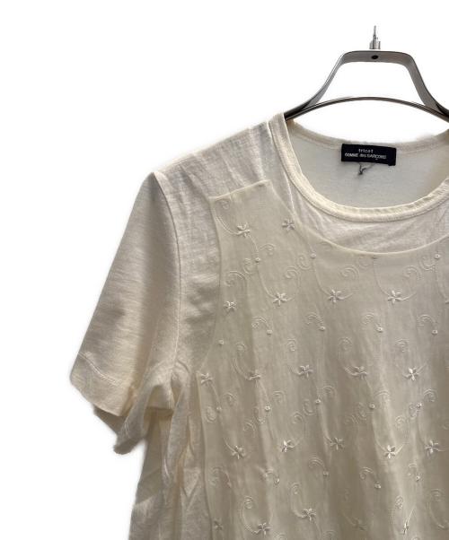tricot COMME des GARCONS（トリココムデギャルソン）tricot COMME des GARCONS (トリココムデギャルソン) 半袖カットソー アイボリー サイズ:不明の古着・服飾アイテム