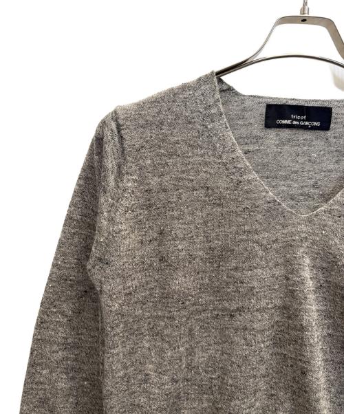 tricot COMME des GARCONS（トリココムデギャルソン）tricot COMME des GARCONS (トリココムデギャルソン) 薄手ニット グレー サイズ:不明の古着・服飾アイテム