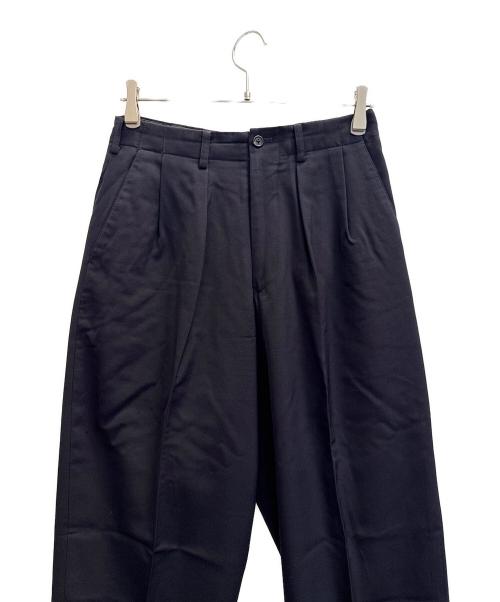 Y's for men（ワイズフォーメン）Y's for men (ワイズフォーメン) ウールスラックス ネイビー サイズ:Ｓの古着・服飾アイテム