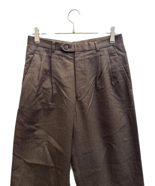 ISSEY MIYAKE DESIGN STUDIO（イッセイミヤケ）ISSEY MIYAKE DESIGN STUDIO (イッセイミヤケ) ウールスラックス グレー サイズ:77の古着・服飾アイテム
