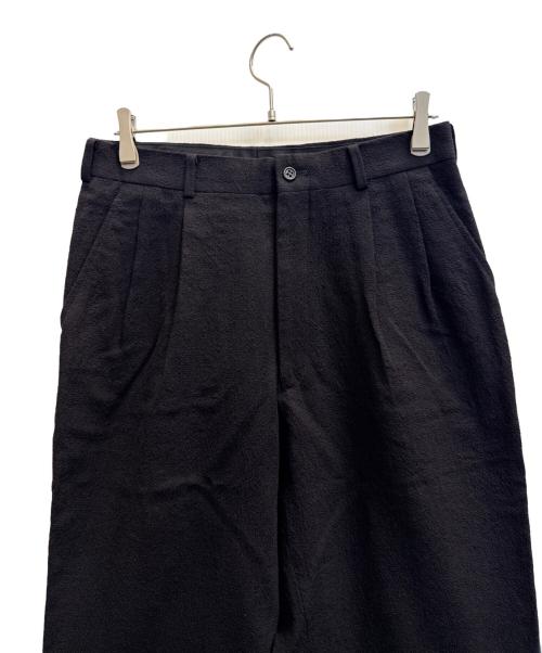 im product（アイムプロダクト）im product (アイムプロダクト) ウールスラックス ブラック サイズ:77の古着・服飾アイテム