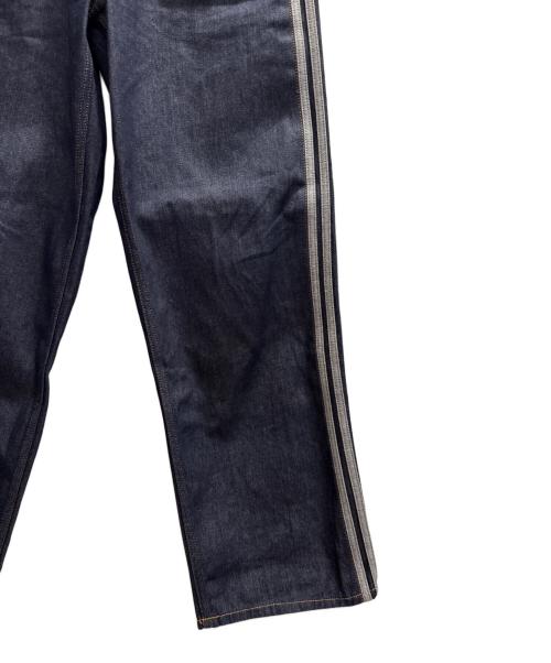 adidas（アディダス）adidas (アディダス) ファイヤーバード ミッドライズデニムパンツ インディゴ サイズ:W32の古着・服飾アイテム