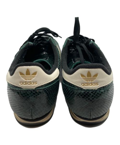adidas（アディダス）adidas (アディダス) SL 72 OG スネークプリント グリーン×ブラック サイズ:SIZE 27cmの古着・服飾アイテム