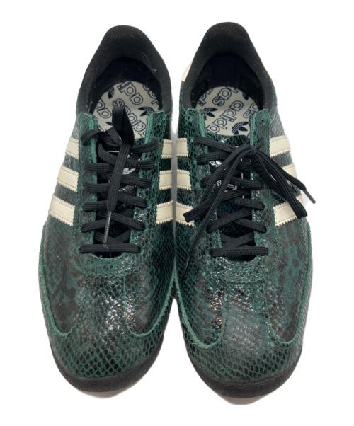 adidas（アディダス）adidas (アディダス) SL 72 OG スネークプリント グリーン×ブラック サイズ:SIZE 27cmの古着・服飾アイテム