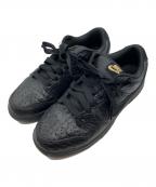 NIKEナイキ）の古着「DUNK LOW crocodile/Black」｜ブラック