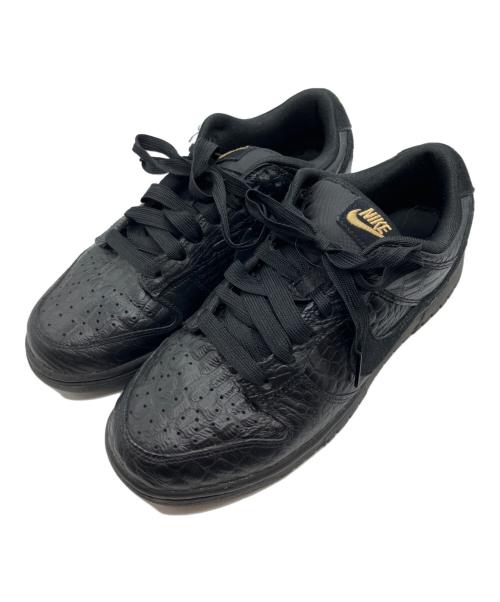 NIKE（ナイキ）NIKE (ナイキ) DUNK LOW crocodile/Black ブラック サイズ:SIZE 26.5cmの古着・服飾アイテム