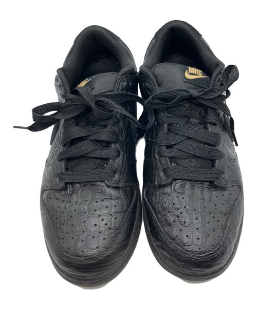 NIKE（ナイキ）NIKE (ナイキ) DUNK LOW crocodile/Black ブラック サイズ:SIZE 26.5cmの古着・服飾アイテム