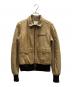 DIESEL（ディーゼル）の古着「レザージャケット」｜ベージュ