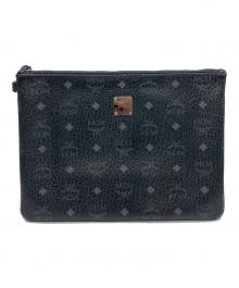 MCM（エムシーエム）の古着「クラッチバッグ」｜ブラック