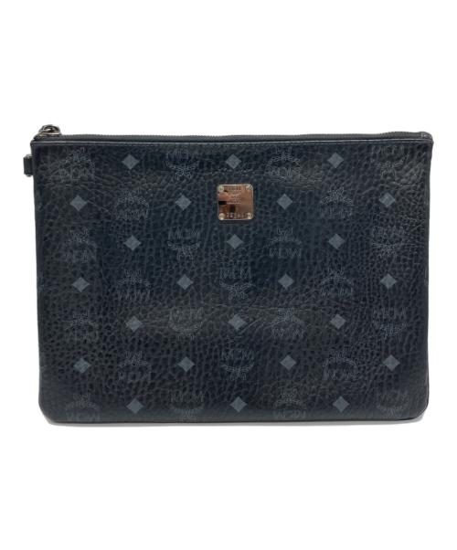 MCM（エムシーエム）MCM (エムシーエム) クラッチバッグ ブラックの古着・服飾アイテム