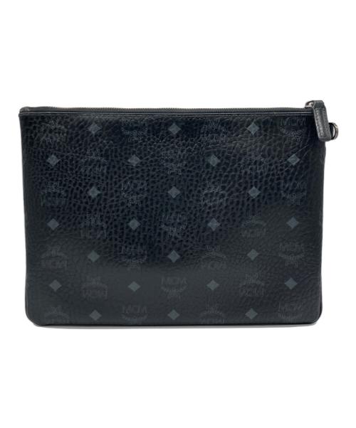 MCM（エムシーエム）MCM (エムシーエム) クラッチバッグ ブラックの古着・服飾アイテム