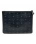 MCM (エムシーエム) クラッチバッグ ブラック：12000円