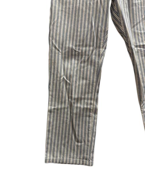 stussy（ステューシー）stussy (ステューシー) Big Ol Jeans 'Striped' ブルー サイズ:W30の古着・服飾アイテム
