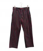 SUPREMEシュプリーム）の古着「Work Pant(Red Plaid)」｜レッド