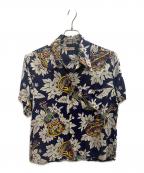 Sun Surfサンサーフ）の古着「半袖シャツ」｜ブルー