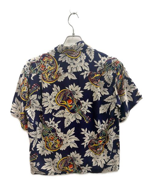 Sun Surf（サンサーフ）Sun Surf (サンサーフ) 半袖シャツ ブルー サイズ:Ｓの古着・服飾アイテム