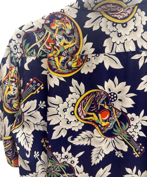 Sun Surf（サンサーフ）Sun Surf (サンサーフ) 半袖シャツ ブルー サイズ:Ｓの古着・服飾アイテム