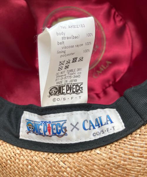 ONE PIECE（ワンピース）ONE PIECE (ワンピース) CA4LA (カシラ) Luffy Straw Hatストローハットの古着・服飾アイテム