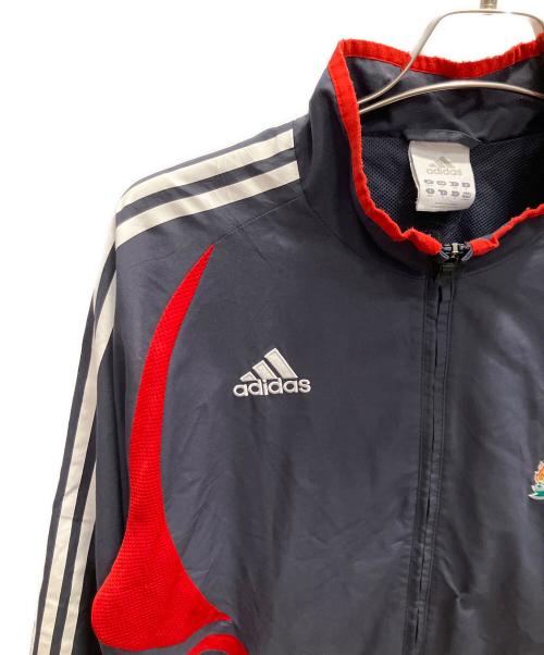 adidas（アディダス）adidas (アディダス) アンセムジャケット グレーの古着・服飾アイテム